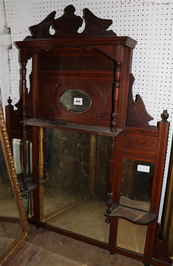 Overmantel mirror